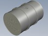 1/16 scale WWII Luftwaffe 200 lt fuel drums A x 3 3d printed 
