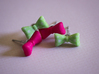 Itty Bitty Bow Studs 3d printed 