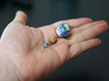 Tiny Earth, Mars & Moon to scale 3d printed 