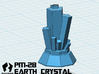 PM-28 EARTH CRYSTAL 3d printed 