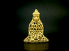 Golden Buddha 3d printed Gold Steel