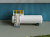 N Scale Diesel Storage Tank v3 (FUD) 3d printed 