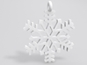 Snowflake Pendant 3d printed Sample render