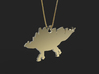 Stegosaurus necklace Pendant 2 3d printed 