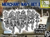 1-285 Merchant Navy Crew Set 1 3d printed 