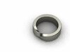 Mobius 1 Ring 3d printed Stainless Steel Render