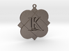 Custom Logo Keychain Pendant 3d printed 