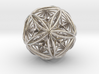 Icosasphere w/Nest Stellated Dodecahedron 1.8" 3d printed 