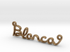 BLANCA Script First Name Pendant 3d printed 