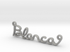 BLANCA Script First Name Pendant 3d printed 