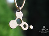 Beyond Steel Jewelry 3d printed Stainless Steel Finish