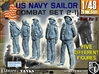 1-48 US Navy Sailors Combat SET 2-11 3d printed 