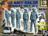 1-20 US Navy Sailors Combat SET 2-1 3d printed 