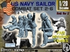 1-20 US Navy Sailors Combat SET 2-6 3d printed 