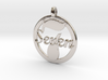 LUCKY Seven Symbol Jewelry Pendant CHARM GIFT 3d printed 