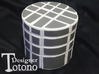 4x4x4 Bump Barrel "Cube" 3d printed Solved