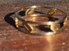 Unique Link Ring  3d printed 