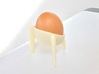 TRIPOD - Egg Cup  3d printed TRIPID Egg Cup, fun, stylized quick snack holder
