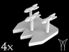 4 Torpedoes Salvos 3d printed 