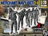 1-20 Merchant Navy Crew Set 2-4 3d printed 