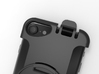 Holder for iPhone 6/6s/7/8 in Garmin Carkit 3d printed Showing the iPhone 7 camera