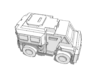 Westmaster Utility Truck 6mm 3d printed 