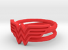 Wonder Woman Ring With Lasso Size 6 3d printed 