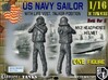 1-16 USN Sailor Headph MK2 3d printed 