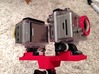 Dual GoPro Quick Release Mount 3d printed 