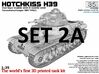 ETS35X01 Hotchkiss H39 - Set 2 option A - SA18 3d printed 