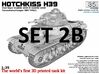 ETS35X01 Hotchkiss H39 - Set 2 option B - SA38 3d printed 