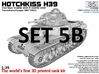 ETS35X01 Hotchkiss H39 - Set 5 option B - SA38 3d printed 