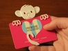 Monkey Gift Card Holder 3d printed Monkey Gift Card Holder
