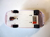 Slot car chassis for 911 GT1 1/28 3d printed 