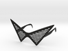 Triangle Glasses 3d printed 