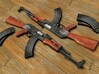 1/10 scale Avtomat Kalashnikova AK-47 rifles x 5 3d printed 