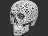 Skull Filagree - Gears 8cm 3d printed 