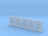 WOODEN PALLETS HO Scale 5 pack 3d printed 
