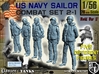 1-56 US Navy Sailors Combat SET 2-1 3d printed 
