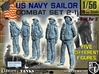 1-56 US Navy Sailors Combat SET 2-11 3d printed 