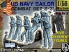 1-56 US Navy Sailors Combat SET 2-31 3d printed 