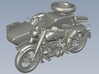 1/100 scale WWII Wehrmacht R75 motorcycles x 2 3d printed 