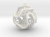 Minimal Surface Christmas Bauble 3d printed 