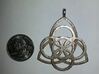 Celtic Necklace Pendant or Keychain 3d printed Printed in Stainless Steel