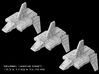 (Armada) 3x Sentinel Landing Craft 3d printed 