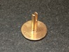 State Survey Station 3d printed Raw Bronze as received from Shapeways