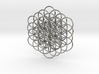Knotted Flower Of Life Pendant 3d printed 