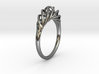 Twisted Ring Sizes 6-13 3d printed 
