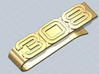 MONEY CLIP 308 3d printed Money clip with the 308 logo, render