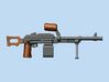 PK Machine Gun 3d printed 